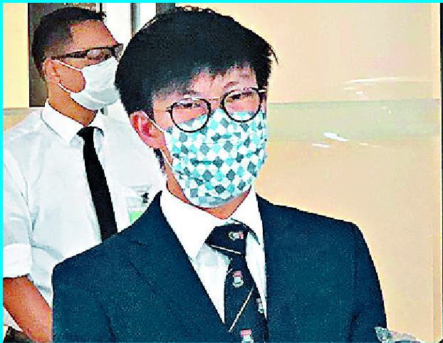 Student leader Lei Tsz Shing said he was angry and disappointed. Student leader Lei Tsz Shing said he was angry and disappointed.