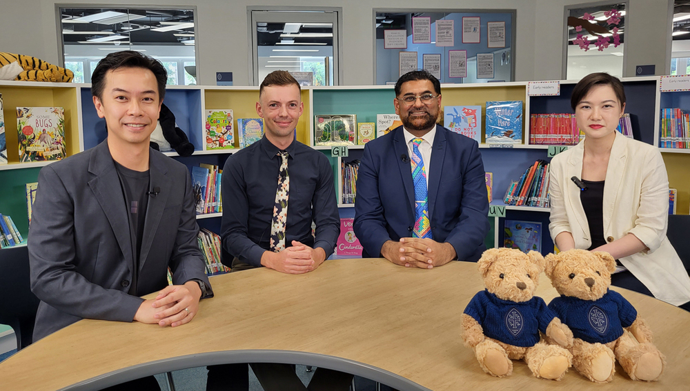 (From left) Harris Chan, Ben Mitchell, Shahzada Janjua and Gigi Wong. (From left) Harris Chan, Ben Mitchell, Shahzada Janjua and Gigi Wong.