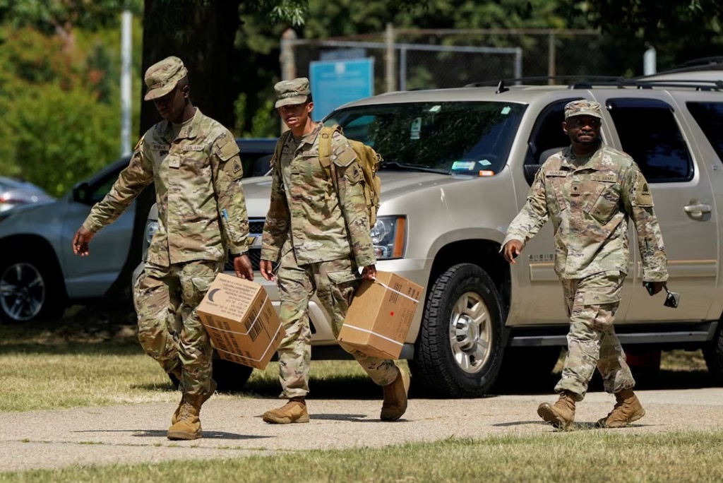 Democrats fret about which city may be next as National Guard gathers ...