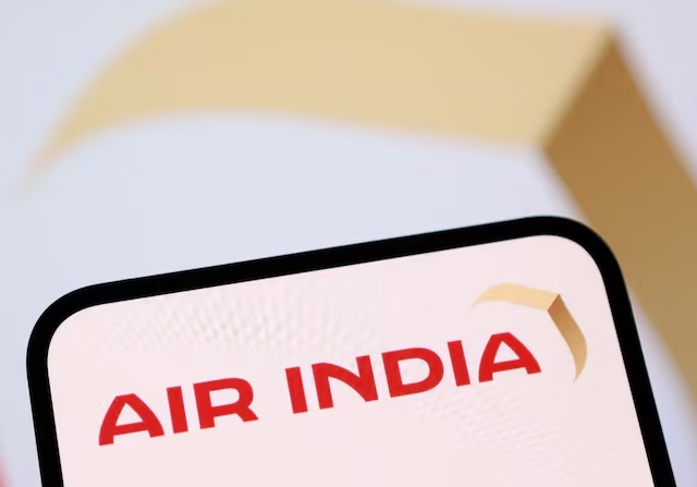 Air India logo is seen in this illustration taken May 13, 2026. REUTERS/Dado Ruvic/Illustration