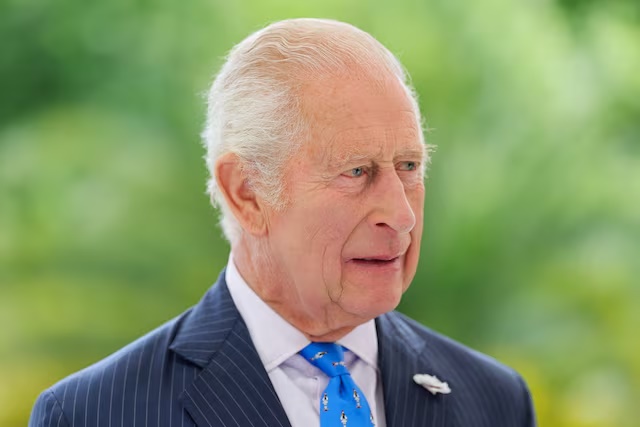 Britain's King Charles attends a nature and finance reception at Lancaster House in London, Britain, June 25, 2025. Chris Jackson/Pool via REUTERS/File Photo
