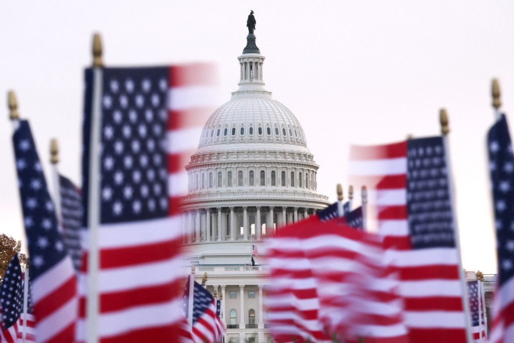 Photo by WIN MCNAMEE / GETTY IMAGES NORTH AMERICA / GETTY IMAGES VIA AFP The U.S. Capitol is shown the morning after the Senate passed legislation to reopen the federal government on November 11, 2025 on Capitol Hill in Washington, DC.