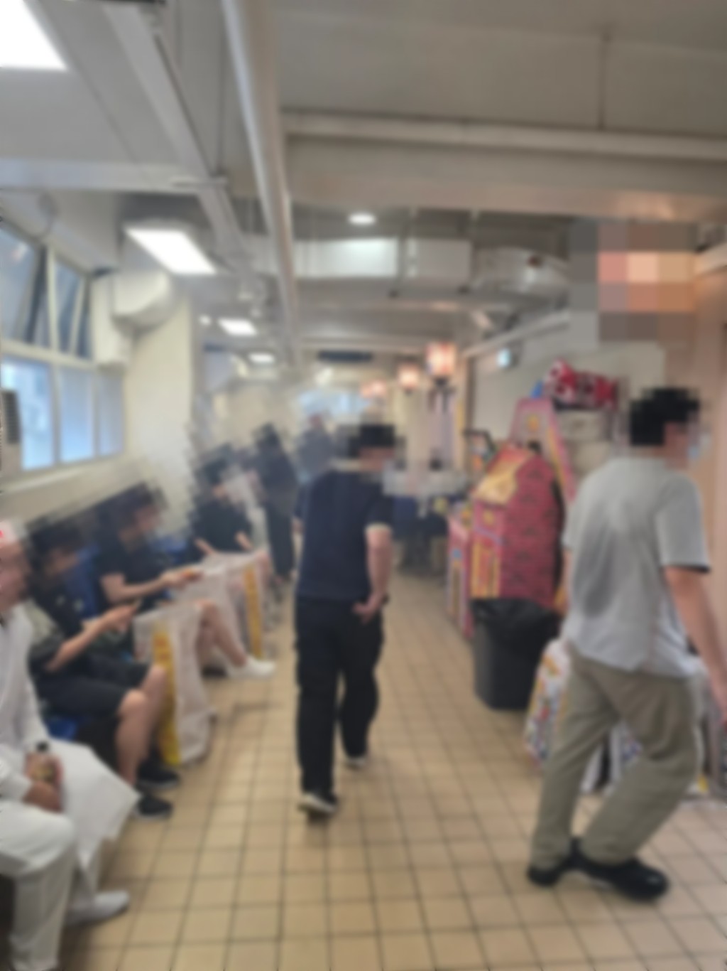 Some affected floors at Global Funeral Parlour were left without lighting and air-conditioning following the power failure.