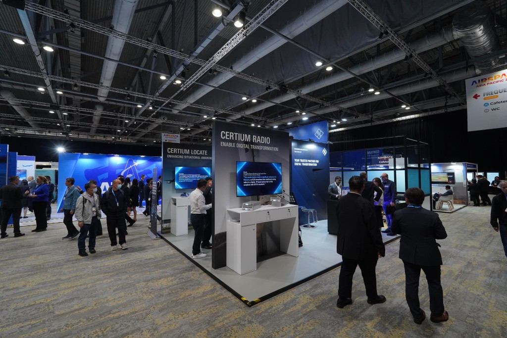 The three-day Airspace Asia Pacific 2025 exhibition and conference opened today (Dec 9) at AsiaWorld-Expo.