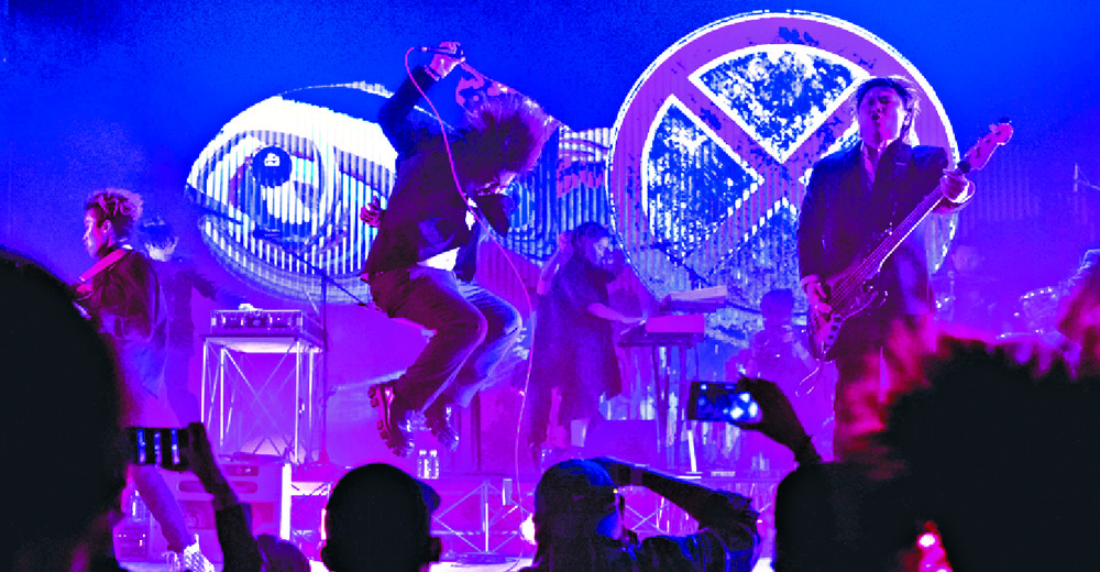 Metal band Defying Decay in concert. AFP Metal band Defying Decay in concert. AFP