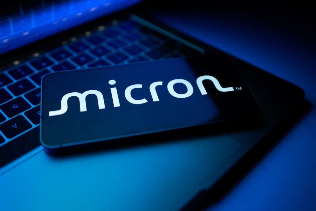 A Micron logo appears in this illustration taken August 25, 2025. REUTERS