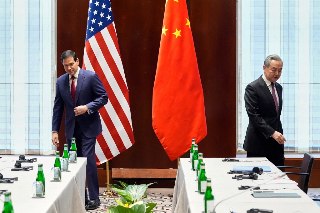 U.S. Secretary of State Marco Rubio meets China's Foreign Minister Wang Yi in Munich, Germany, February 13, 2026, on the sidelines of the Munich Security Conference. (Reuters)