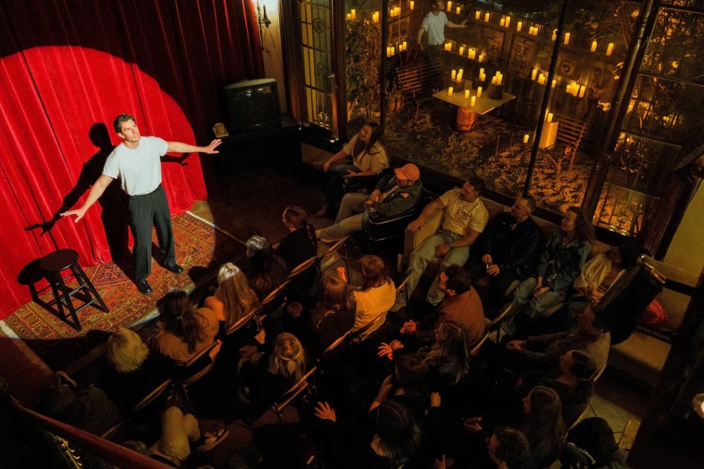 Director, producer and writer Connor Malbeuf performs in this undated handout picture, taken in Edinburgh, Scotland, Britain. Elizabeth Viggiano/Handout via REUTERS 