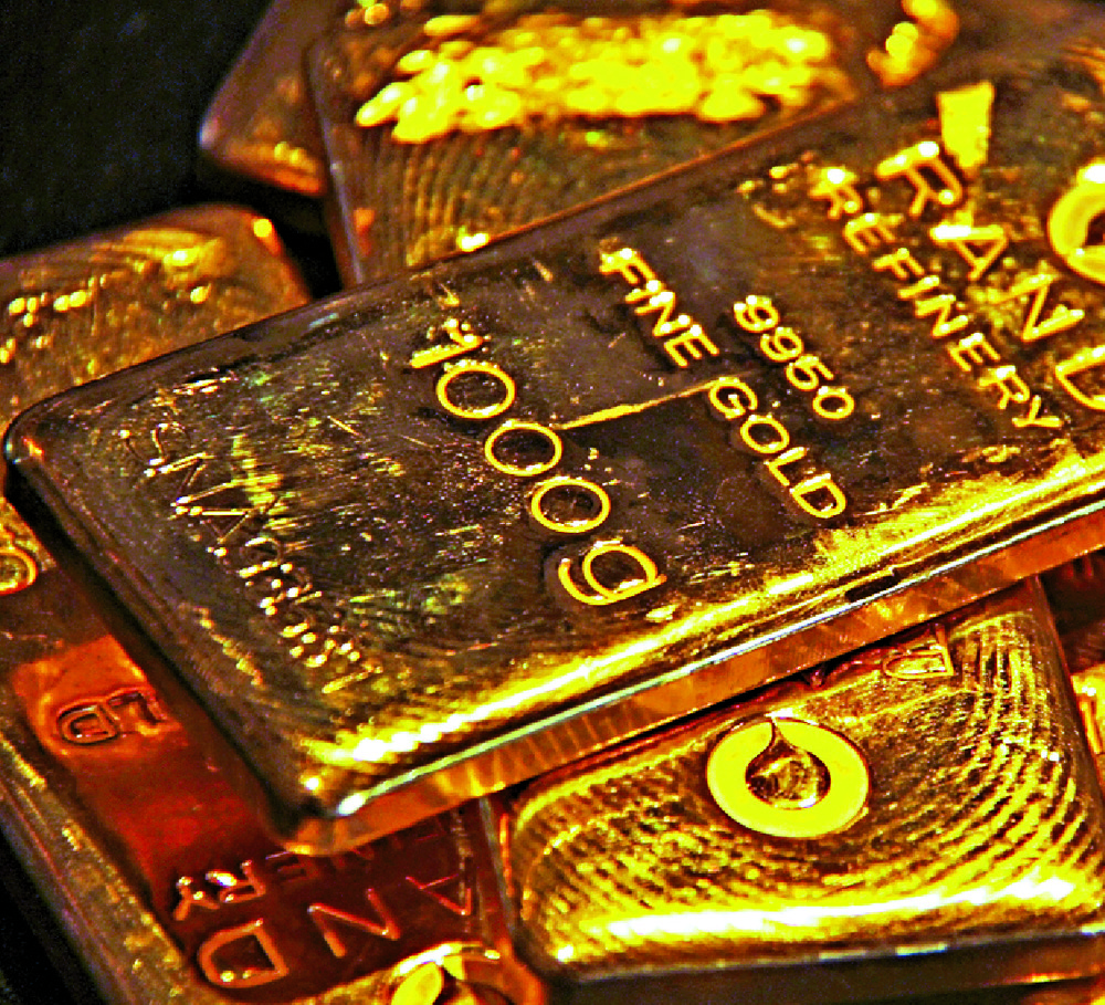 Gold rose to US$2,946. REUTERS Gold rose to US$2,946. REUTERS
