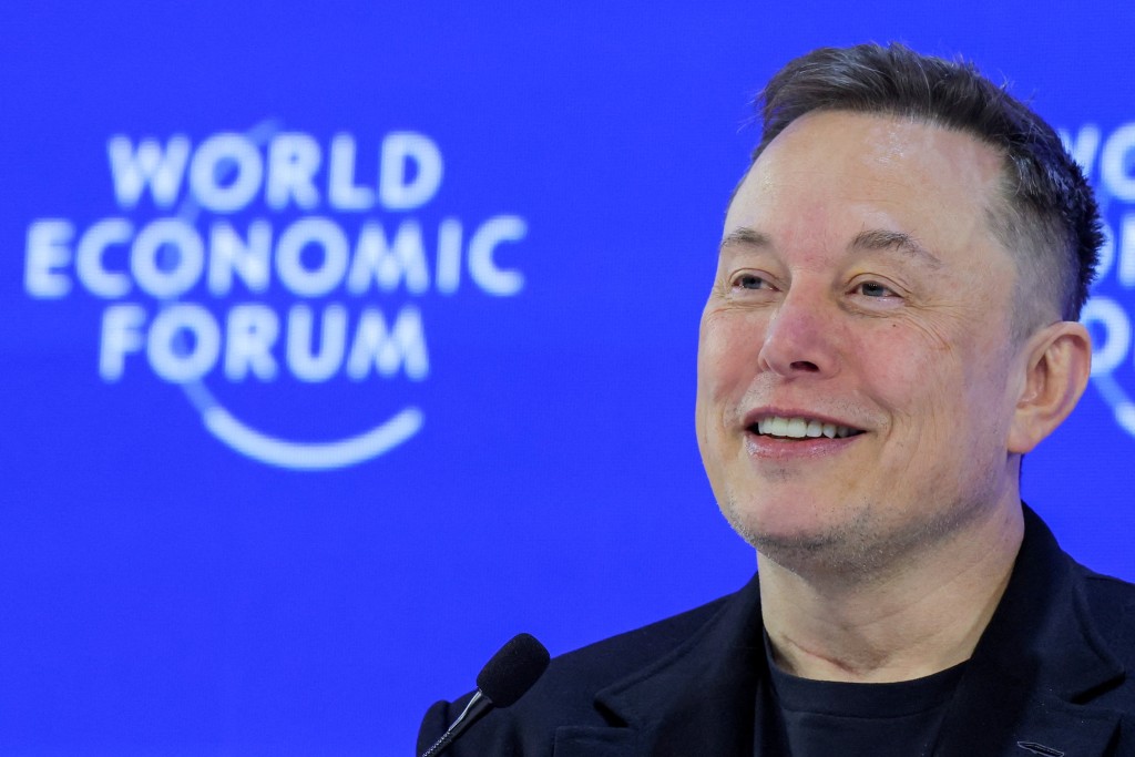 Elon Musk attends the 56th annual World Economic Forum (WEF) meeting in Davos, Switzerland, January 22, 2026. REUTERS