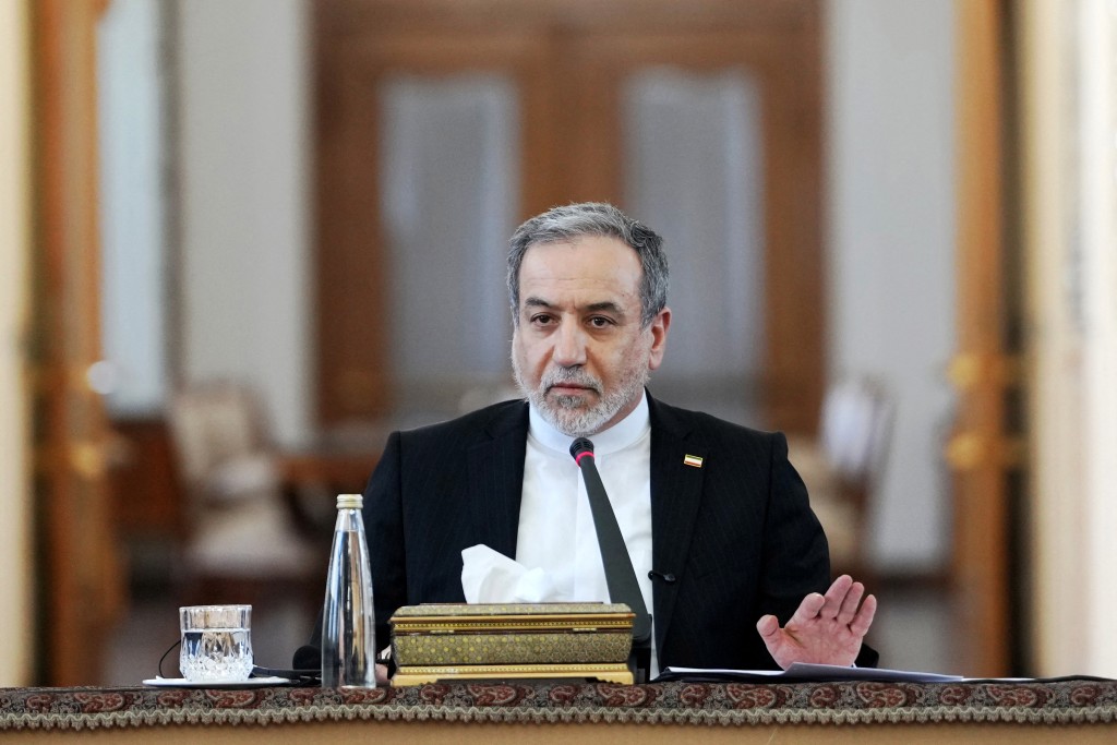 Photo by HANDOUT / IRAN'S FOREIGN MINISTER / AFP This handout photograph taken and released by the Iranian Foreign Ministry on June 16, 2026, shows Iranian Foreign Minister Abbas Araghchi speaking about the agreement reached with the United States and regional developments at a meeting with ambassadors and diplomatic representatives from foreign countries in Tehran.