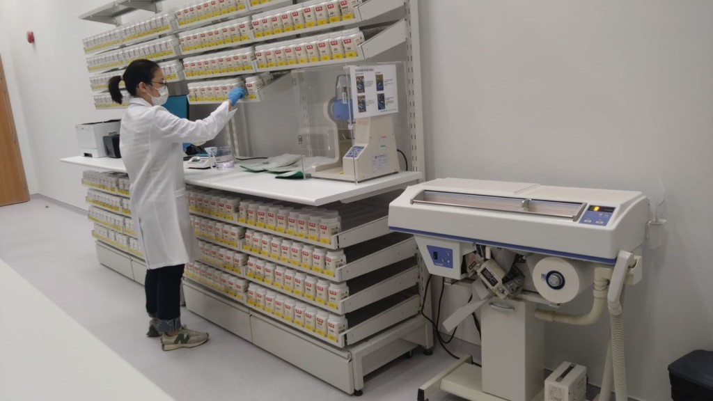 The Chinese medicine pharmacy stocks around 600 herbal types available in both traditional slices and granule form.