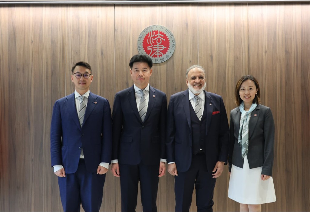 (From left) Christopher Yu Kwok-kin, Roden Tong Man-lung, Amirali Nasir and Careen Wong Hau-yan.