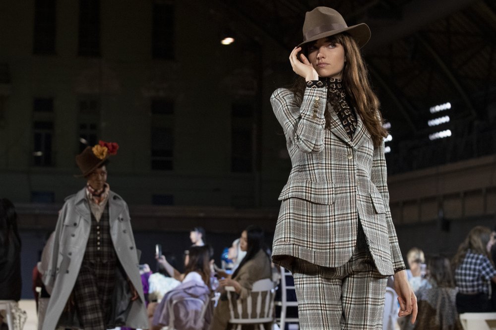 The Marc Jacobs collection is modeled during Fashion Week in New York on September 11, 2019. The Marc Jacobs collection is modeled during Fashion Week in New York on September 11, 2019.