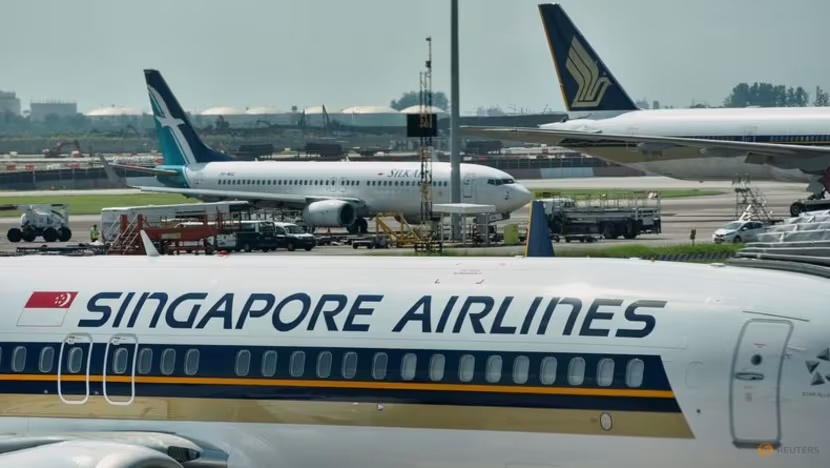 Singapore Airlines planes sit on the tarmac at Changi Airport in Singapore. (File photo: Reuters/Caroline Chia)