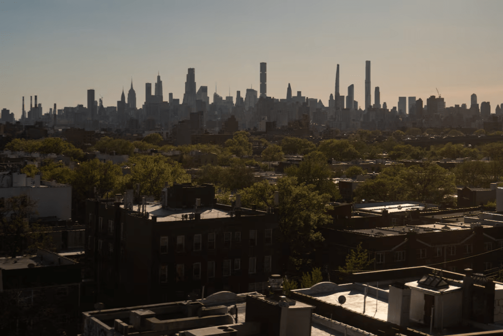 The Manhattan skyline is seen from Queens, New York City, U.S., April 28, 2025. (REUTERS/Kylie Cooper/File Photo)