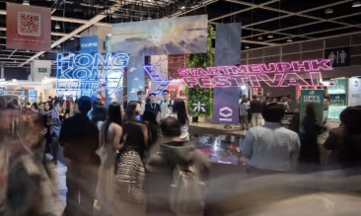 Photo from the official website of Hong Kong FinTech Week x StartmeupHK