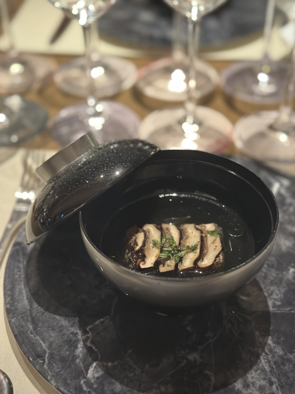 Shiitake Mushroom Terrine.