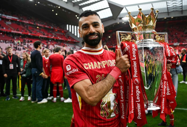 Mohamed Salah won four Premier League Golden Boots and starred for Liverpool in both their 2019/20 and 2024/25 title triumphs as well as lifting the 2019 Champions League trophy. AFP