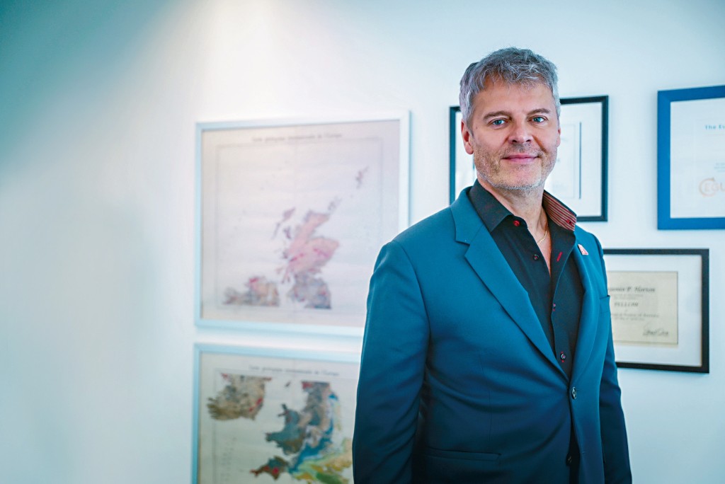 Benjamin Horton, dean of the School of Energy and Environment at City University, and researchers from Nanyang Technological University in Singapore.