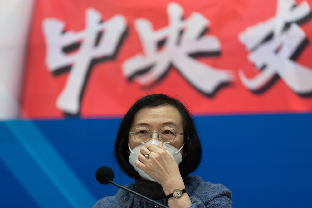 In the daily press briefing on Hong Kong’s pandemic situation, Chan said the government is now “at war” with the coronavirus. File photo In the daily press briefing on Hong Kong’s pandemic situation, Chan said the government is now “at war” with the coronavirus. File photo
