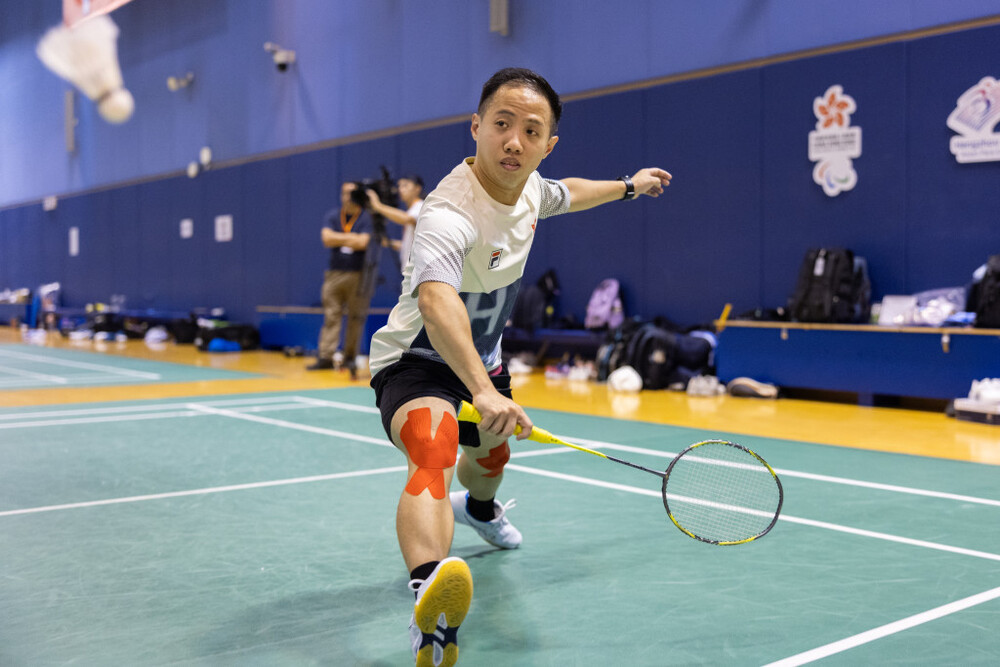 Hong Kong badminton athlete Chu Man-kai. (File) Hong Kong badminton athlete Chu Man-kai. (File)