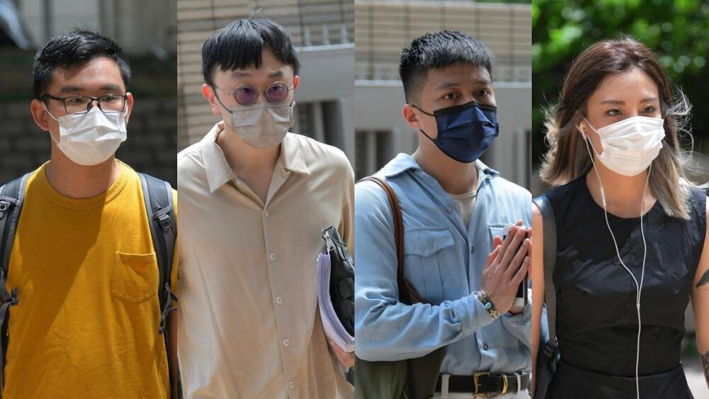 (From left) Sze Tak-loy, Mike Lam King-nam, Lee Yue-shun and Prince Wong Ji-yuet. (From left) Sze Tak-loy, Mike Lam King-nam, Lee Yue-shun and Prince Wong Ji-yuet.