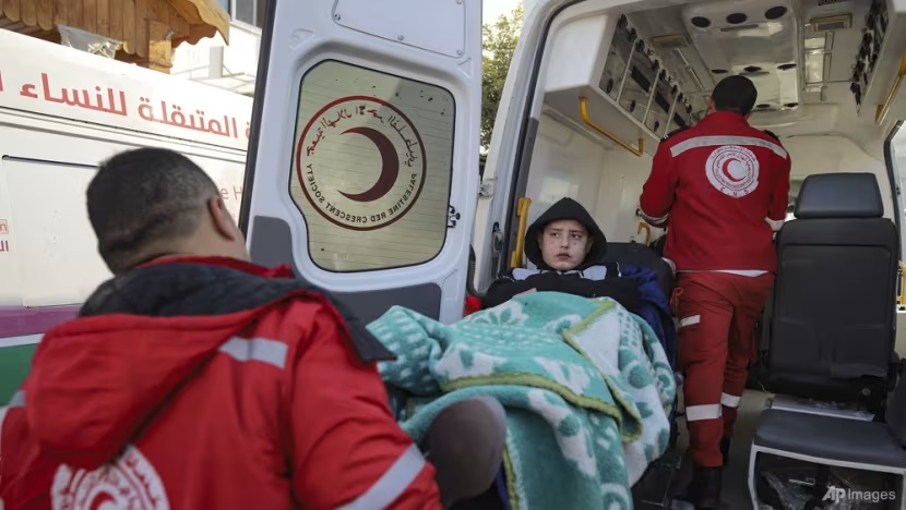 A Palestinian girl wounded in the Israeli bombardment of the Gaza Strip is carried by medics before crossing the Rafah border into Egypt on Saturday, Feb 1, 2025. (File photo: AP/Jehad Alshrafi) A Palestinian girl wounded in the Israeli bombardment of the Gaza Strip is carried by medics before crossing the Rafah border into Egypt on Saturday, Feb 1, 2025. (File photo: AP/Jehad Alshrafi)