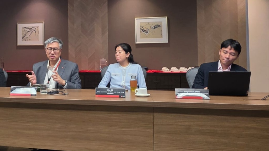 From left, Timothy Wong, Mo Ji, and Eugene Liao