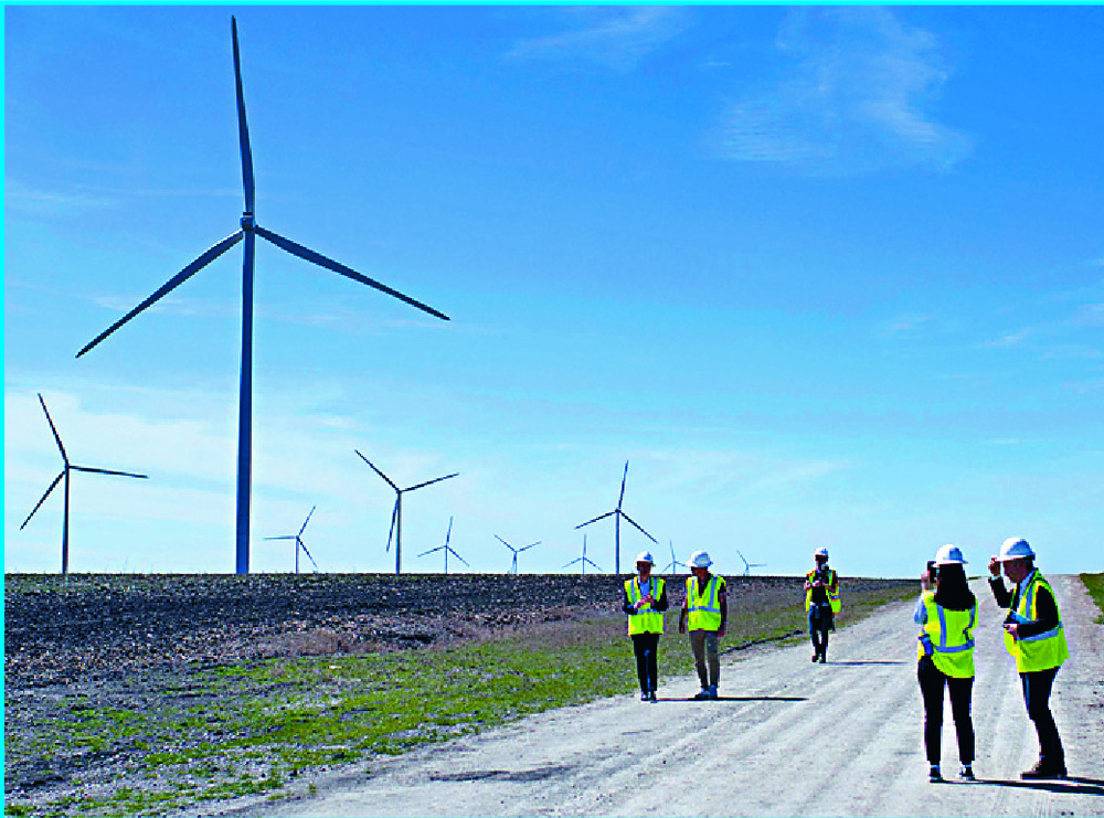 Wind and solar farms built by energy company Engie in Dawson and Hill County, Texas. AFP Wind and solar farms built by energy company Engie in Dawson and Hill County, Texas. AFP