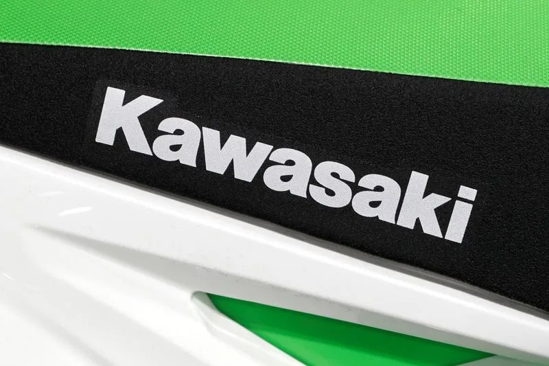 A Kawasaki Heavy Industries Ltd. logo is seen at the Paris auto show in Paris, France, October 4, 2018. REUTERS/Benoit Tessier