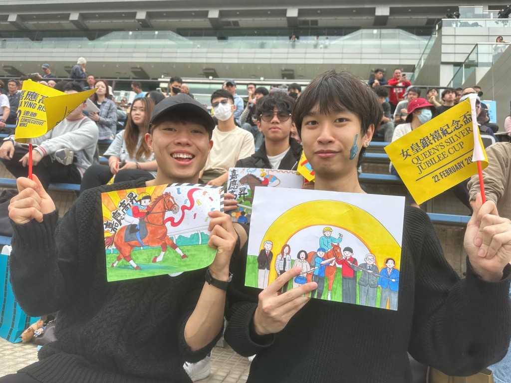 Ken Chan Wai-bon and Ben Kwok Wai-ho.