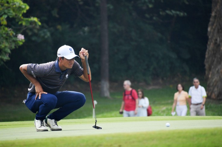 Taichi Kho makes the cut at two-under-par 138. SING TAO Taichi Kho makes the cut at two-under-par 138. SING TAO
