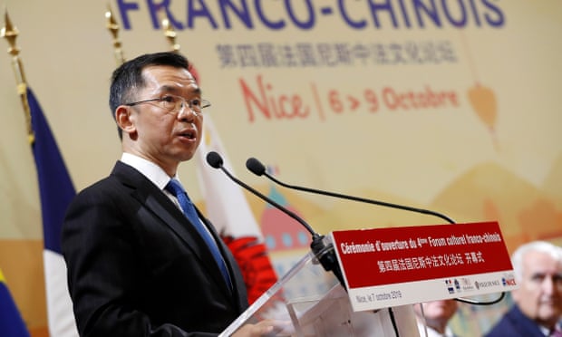 The Chinese ambassador to France, Lu Shaye. The Chinese ambassador to France, Lu Shaye.