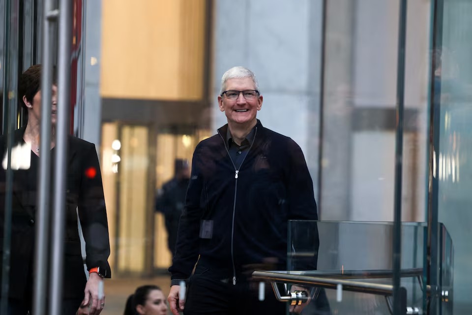 Apple CEO Tim Cook walks at the Apple Fifth Avenue store as customers queue to buy Apple's Vision Pro headset, in Manhattan in New York. (Reuters) Apple CEO Tim Cook walks at the Apple Fifth Avenue store as customers queue to buy Apple's Vision Pro headset, in Manhattan in New York. (Reuters)