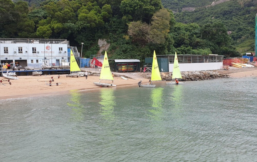 The St Stephen's Beach Water Sports Center. 