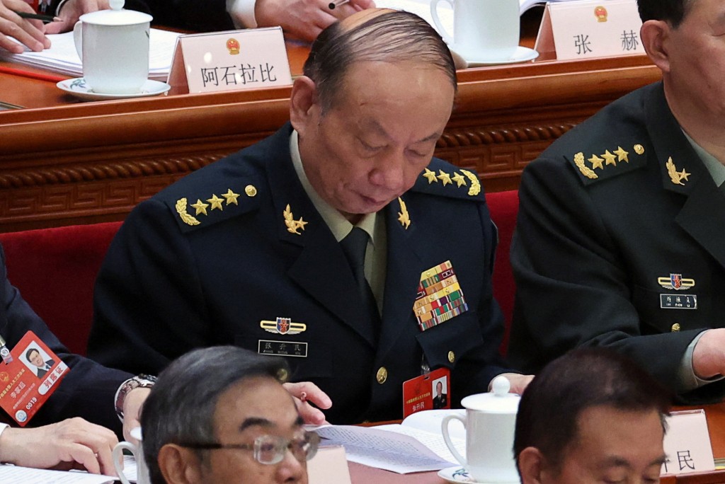Zhang Shengmin attends the opening session of the National People's Congress (NPC) at the Great Hall of the People in Beijing, China March 5, 2025. (Reuters)