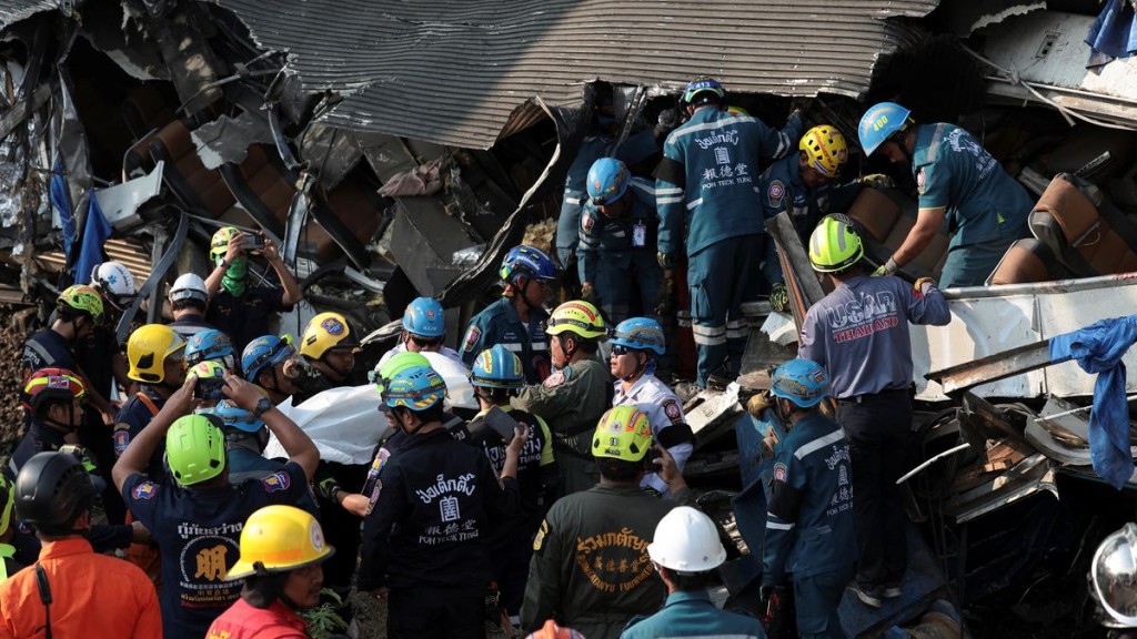 Train traveling from Bangkok to Ubon Ratchathani derailed in Sikhio district. Reuters