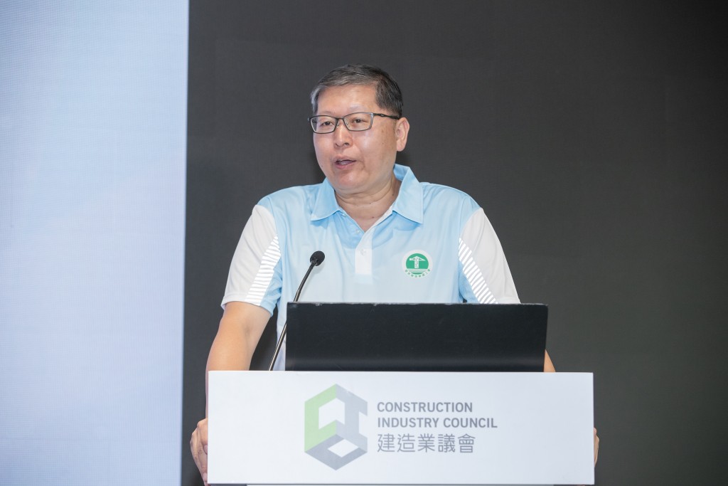 Chau Sze-kit, chairman of the Hong Kong Construction Industry Employees General Union.