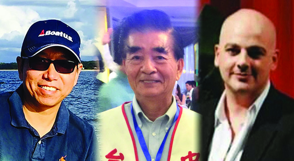 From left , Kai Li, John Leung and Mark Swidan. From left , Kai Li, John Leung and Mark Swidan.