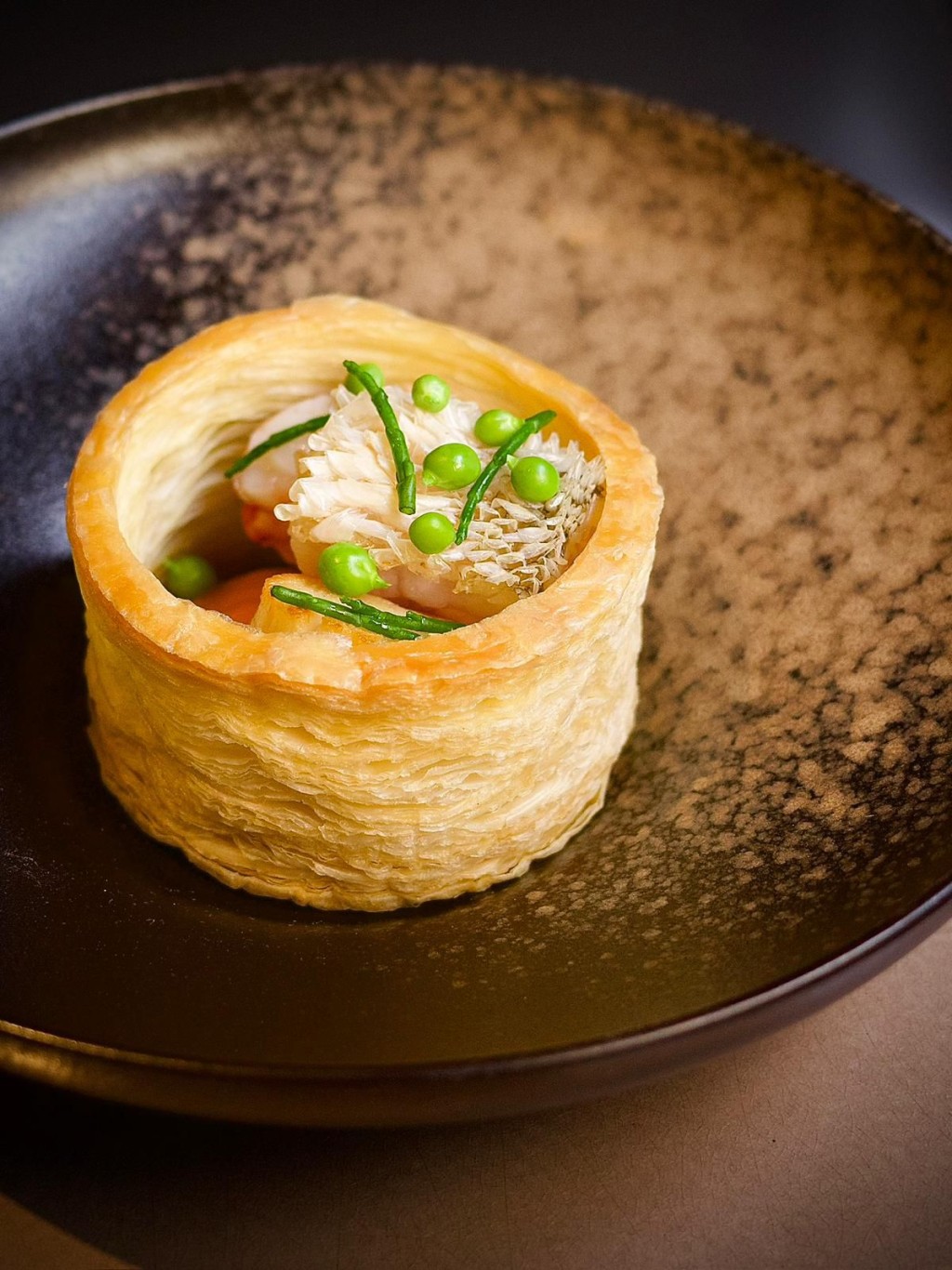 Ami's signature dish Seafood Vol au Vent