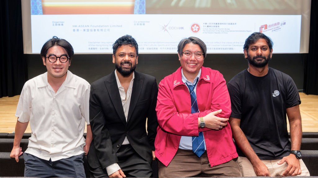 From left: Directors Jill Leung, Adnan Al Rajeev, Whammy Alcazaren and Ananth Subramaniam attend a screening and networking event supported by CCIDA. From left: Directors Jill Leung, Adnan Al Rajeev, Whammy Alcazaren and Ananth Subramaniam attend a screening and networking event supported by CCIDA.