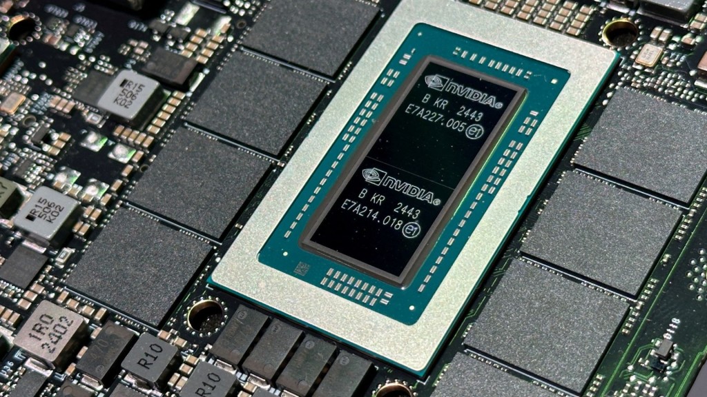 An Nvidia GB10 Grace Blackwell Superchip. Reuters