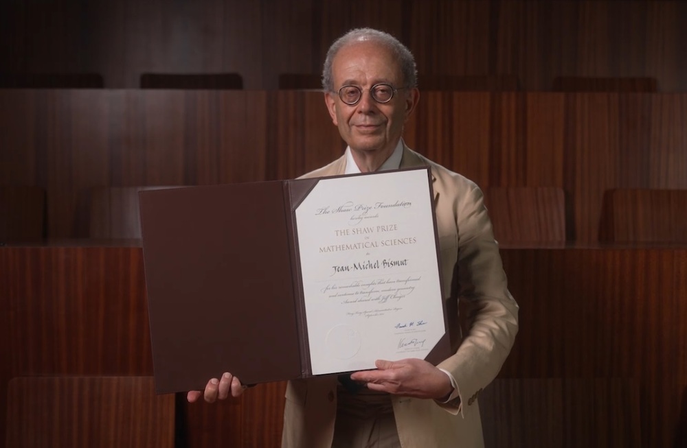 Professor Jean-Michel Bismut. 