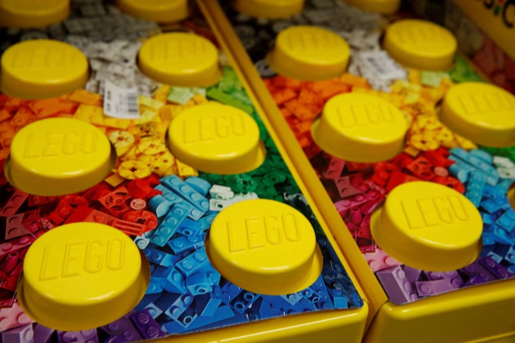 Sets of Lego bricks are seen at a toy store in Bonn, Germany, September 5, 2017. REUTERS/Wolfgang Rattay/File Photo
