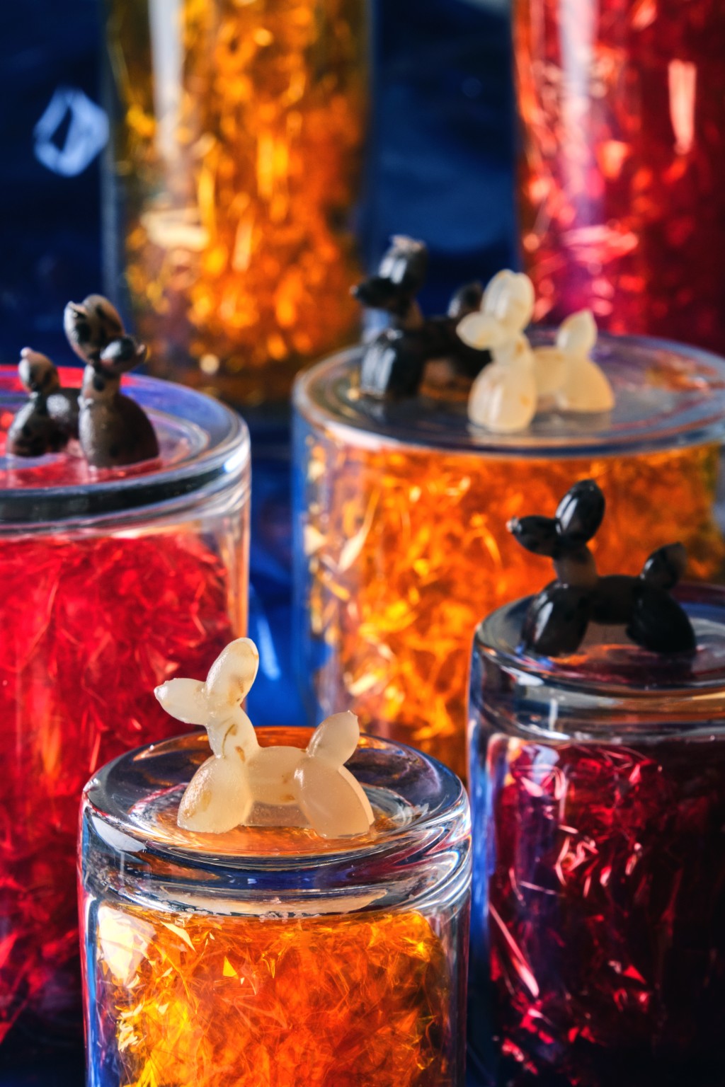 Jelly Dog edible creative offered to visitors at the “Pop It!” art installation.