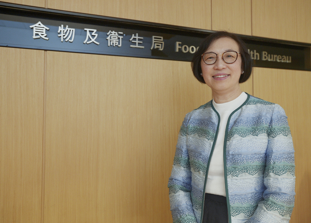 From left: Sophia Chan, Erick Tsang, Michael Wong, Edward Yau and Frank Chan.