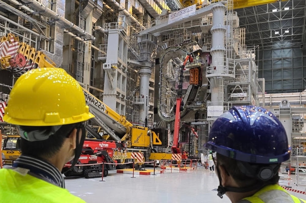 The International Thermonuclear Experimental Reactor (ITER) project, based in southern France and backed by the United States, China, Japan, Russia and the European Union — Picture from Facebook/Heung Seok Kang