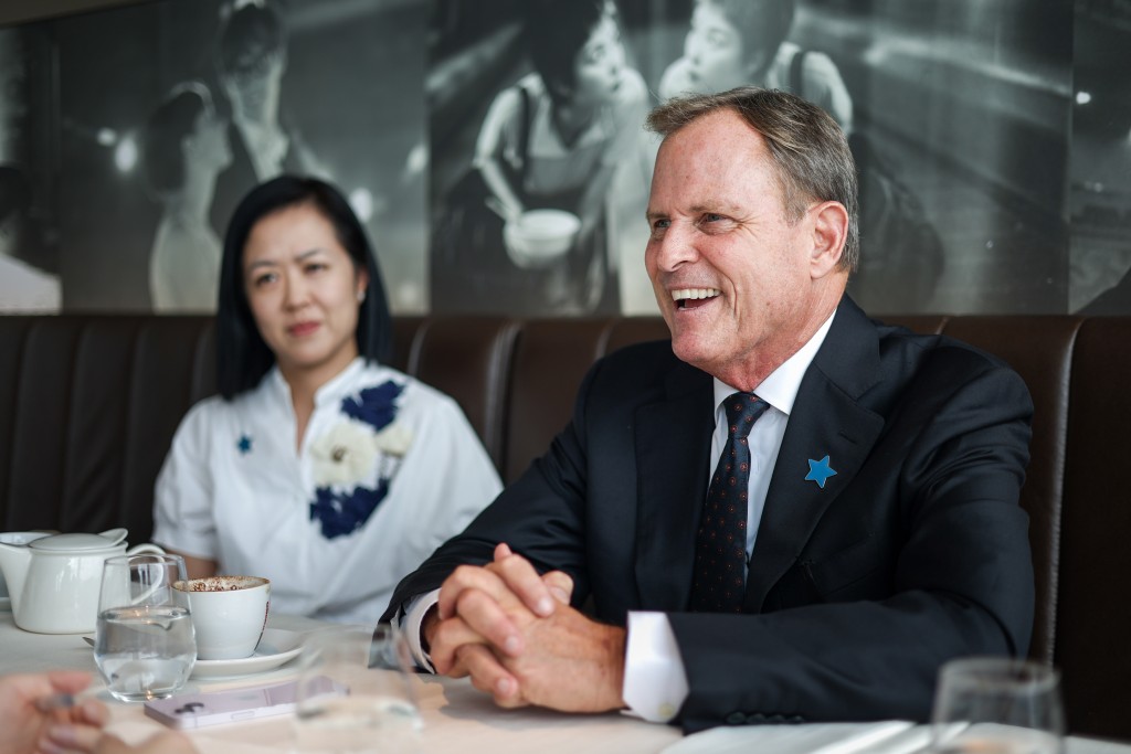 Victor Nichols (right) and Madeline Kam (left)