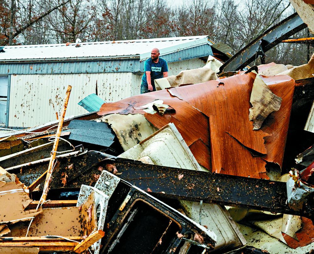 Severe storms hit midwestern and southern states. AFP Severe storms hit midwestern and southern states. AFP